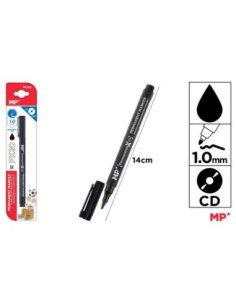 Marcador Cd Punta Media Negro