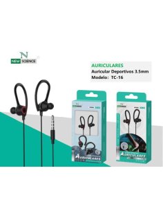 Tc-16 Auriculares Sportive...