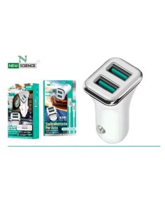 Cargador Coche Iphone 2USB...