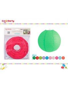 Lampara De Papel colores...