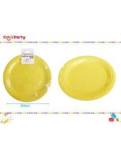 Platos De Carton 22.5cm