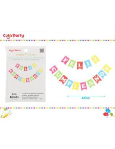 Guirnalda 11.5x16.5cm 4m 15pcs