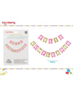 Guirnalda 11.5x16.5cm 4m 15pcs