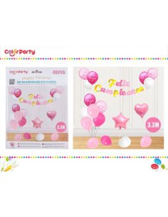 Set De Guirnalda Con Globos...