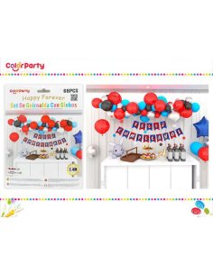 Set De Guirnalda Con Globo...