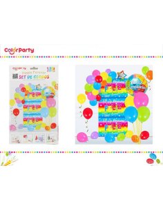 Set De Globos 37x47cm