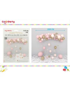 Set De Globos 2m 54uds