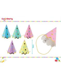 Gorro Fiesta 16cm colores...