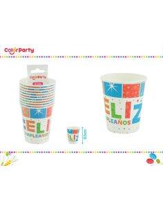 Vasos De Carton 10pcs 8.5cm