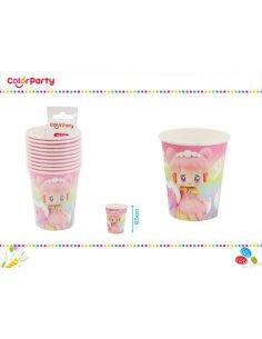 Vasos De Carton 10pcs 8.5cm