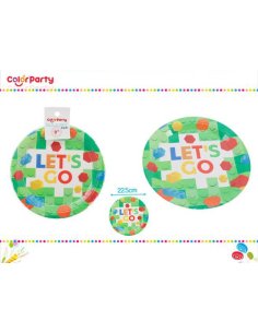 Platos De Carton 6pcs 22.5cm