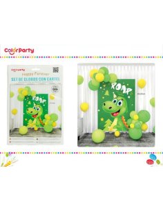 Set De Globos Con Cartel...