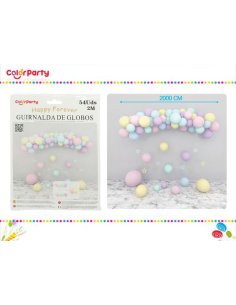 Set De Globos 2m 54uds