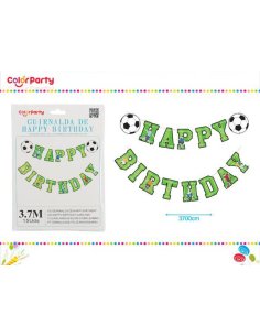 Guirnalda De Futbol 15pcs 3.7m