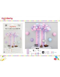 Set De Globos 1x2m 45uds