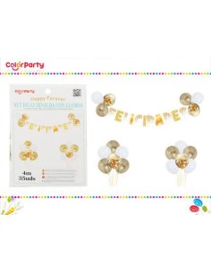 Set De Guirnalda Con Globos...