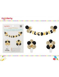 Set De Guirnalda Con Globos...