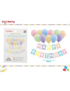 Set De Guirnalda Con Globos...