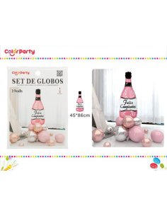 Set De Globos 19uds 45x86cm