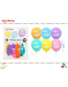 2.8g Globo Latex 6pcs