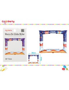 Marco De Globo Mylar 80x74cm