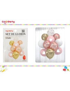 Set De Globos 11uds