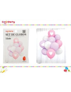 Set De Globos 12uds