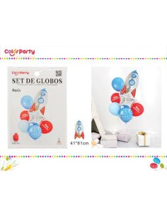 Set De Globos 8pcs 41x81cm