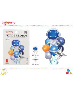 Set De Globos 9uds 61x94cm