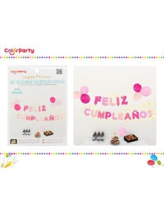 Set De Globos Y Guirnalda...