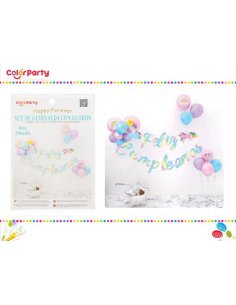 Set De Guirnalda Con Globos...
