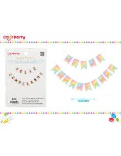 Guirnalda Feliz Cumpleanos 4m