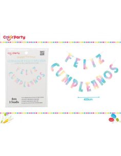 Guirnalda Feliz Cumpleanos 4m