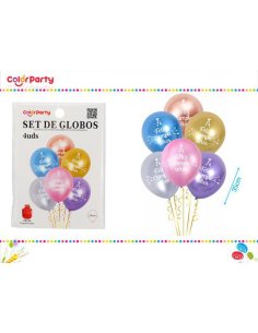 Globos 2.8g 4pcs 35cm