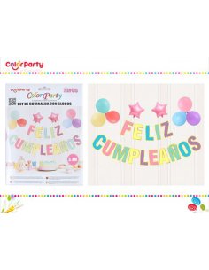 Set De Guirnalda Con Globos...