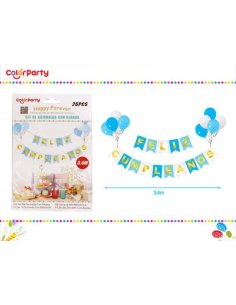 Set De Guirnalda Con Globos...