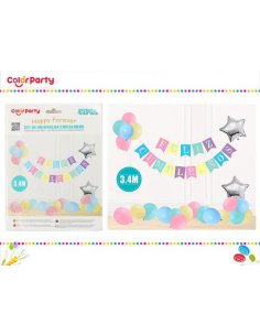 Set De Guirnalda Con Globos...