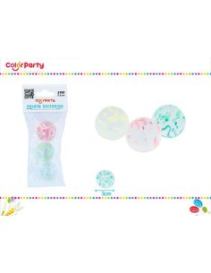 Pelota Saltarina 3pcs 3cm