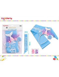 Set De Diadema Y Banda...