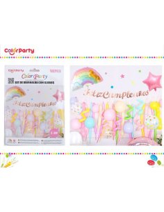 Set De Guirnalda Con Globos...