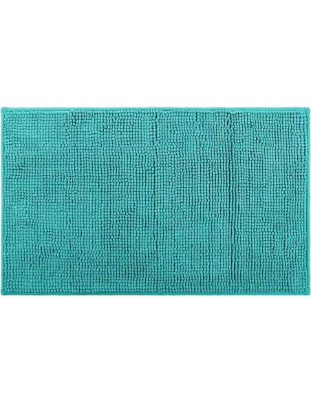 H HANSEL HOME Alfombrilla de Baño de Microfibra, Extra Suave, Antideslizante, Extra Absorvente, Lavable a Máquina, 45X75cm