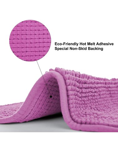 H HANSEL HOME Alfombrilla de Baño de...