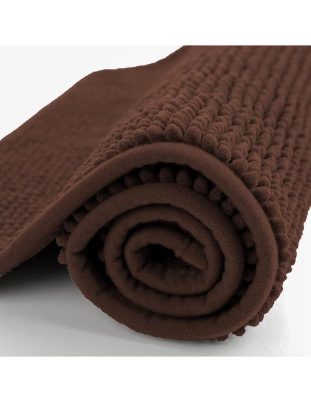 H HANSEL HOME Alfombrilla de Baño de Microfibra, Extra Suave, Antideslizante, Extra Absorvente, Lavable a Máquina, 45X75cm