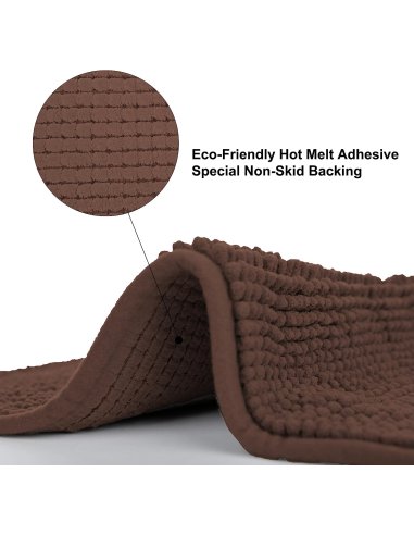 H HANSEL HOME Alfombrilla de Baño de...