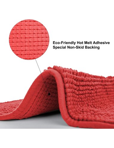 H HANSEL HOME Alfombrilla de Baño de...