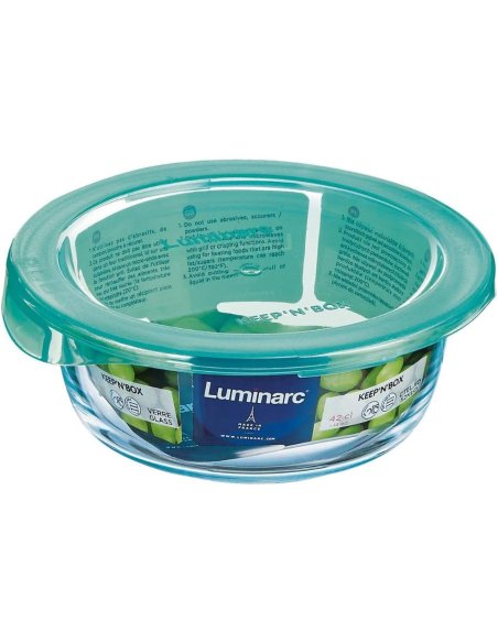 Recipiente redondo con tapa keep'n box lum