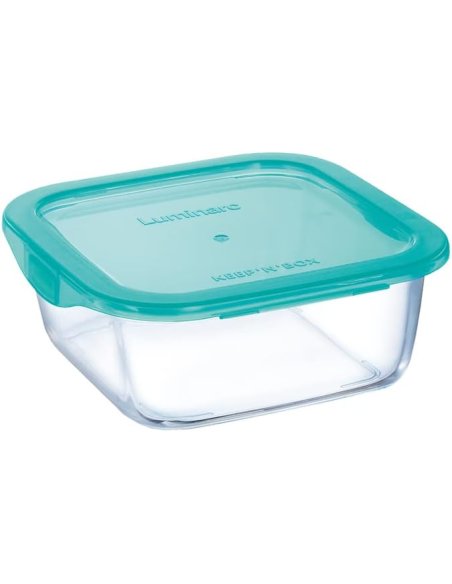 Recipiente cuadrada con tapa keepn box lum