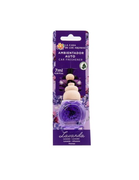 Ambientador coche a colgar 7ml lavanda