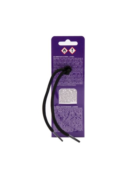 Ambientador coche a colgar 7ml lavanda