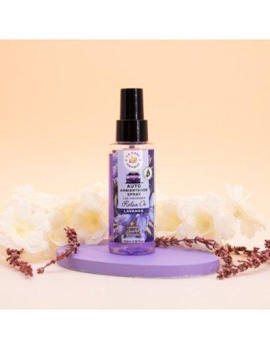 Ambientador Coche Spray 100ml Lavanda
